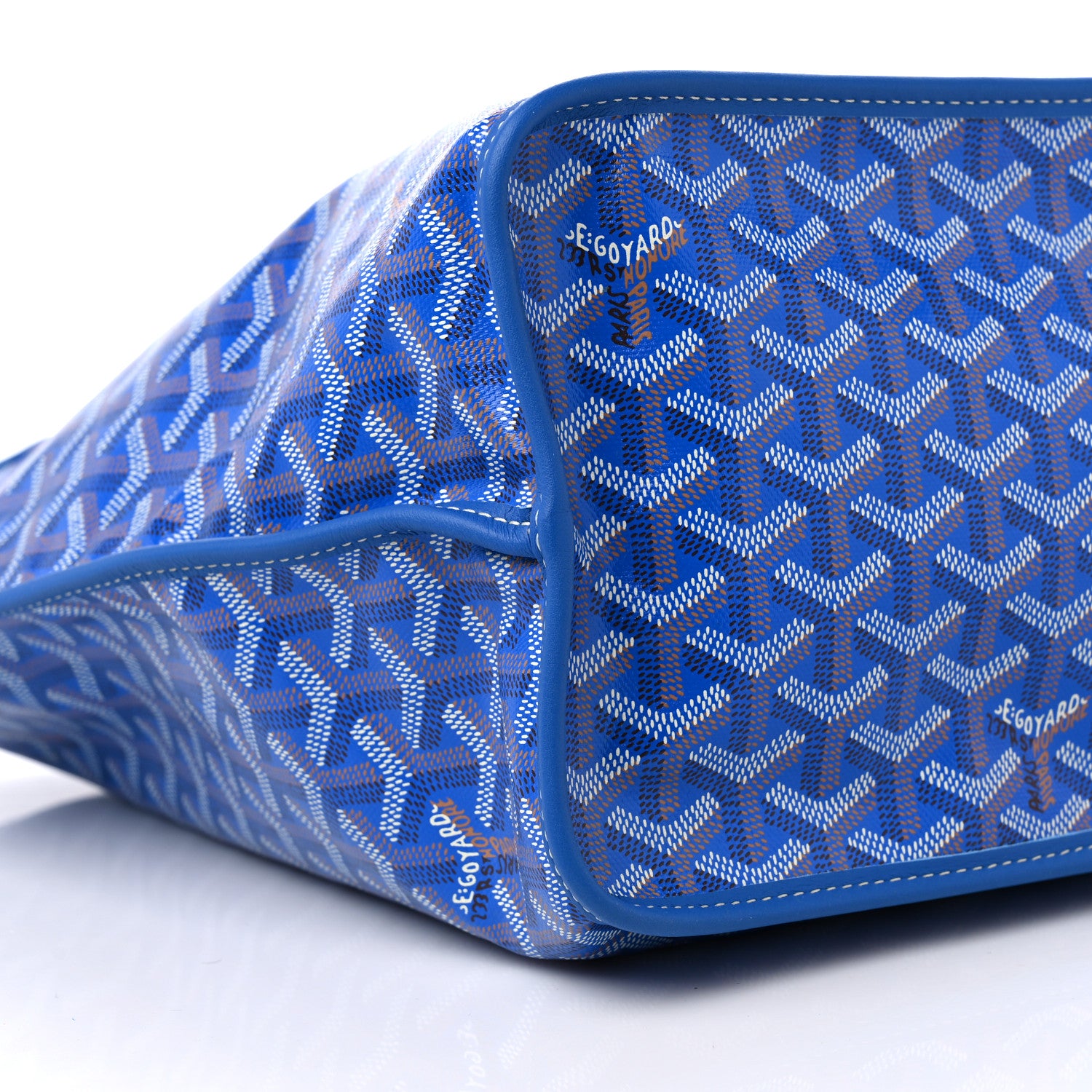 Goyard Goyardine Reversible Anjou PM Sky Blue 10 of 17