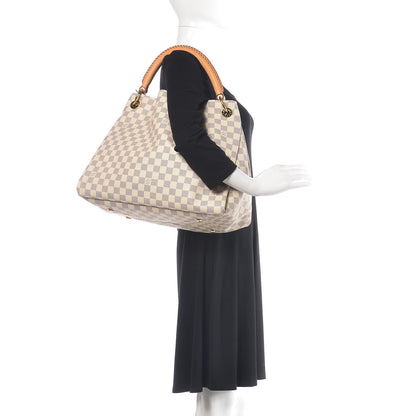 Louis Vuitton Damier Azur Artsy MM 2 of 10