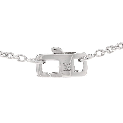 Louis Vuitton 18K White Gold Diamond Idylle Blossom Pendant Necklace 4 of 5