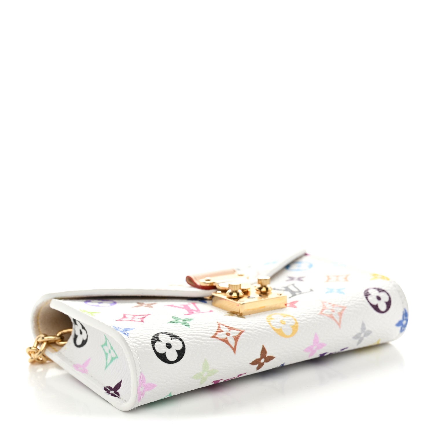 Louis Vuitton LV X TM Monogram Multicolor Pouch Metis Belt White 4 of 10