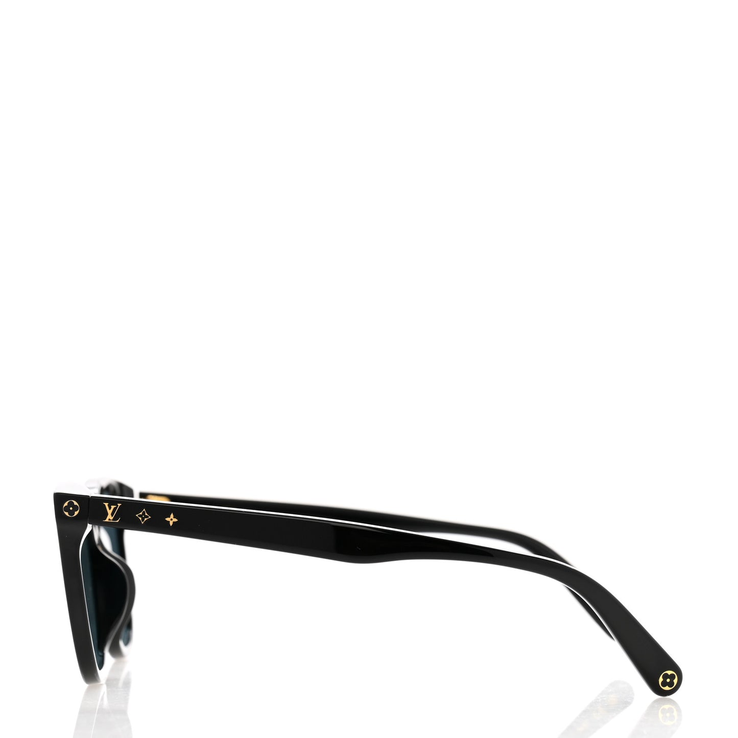 Acetate My Monogram Fame Rectangle Sunglasses Z2151U Black