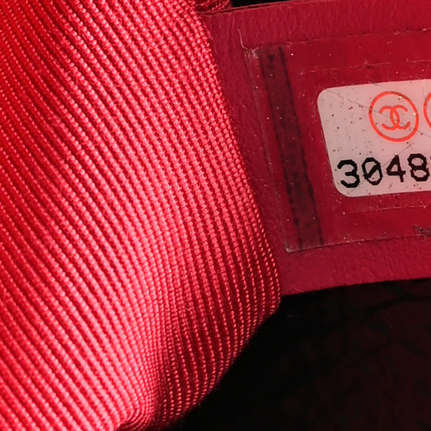 Glazed Aged Calfskin CC Tote Black