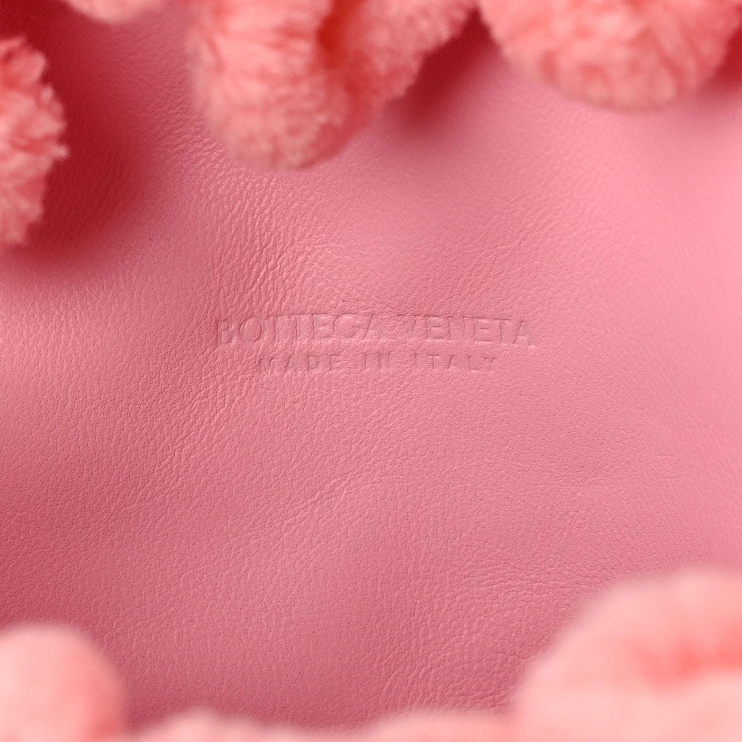Bottega Veneta Chenille The Mini Pouch Pink 6 of 10