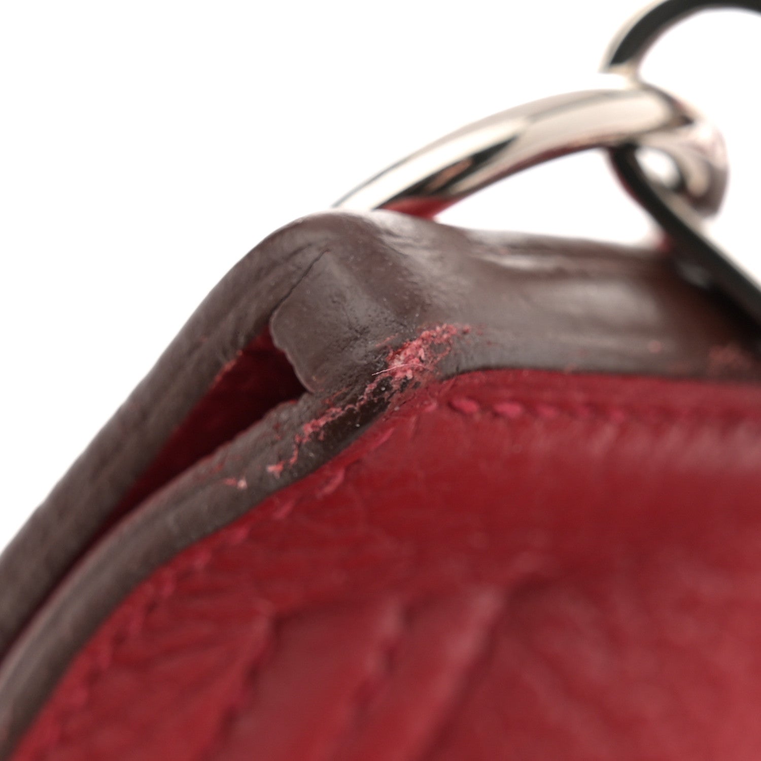 Hermes Taurillon Clemence Jypsiere 28 Rouge Casaque 12 of 15