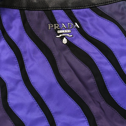 Prada Tessuto Nylon Waves Chain Tote Multicolor 7 of 10