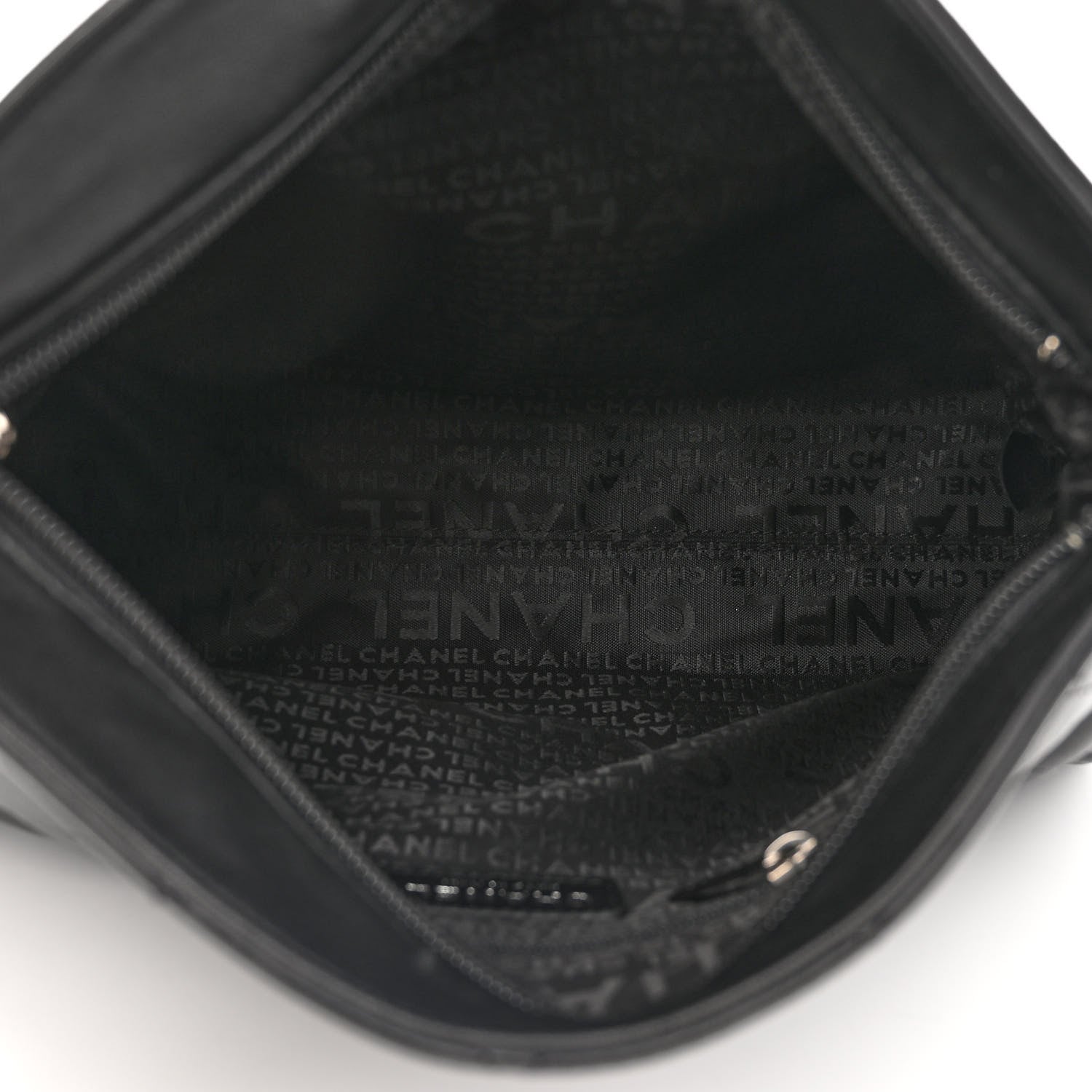 Chanel Lambskin Stitched Medium Ultimate Soft Tote Black 5 of 11
