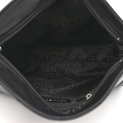 Chanel Lambskin Stitched Medium Ultimate Soft Tote Black 5 of 11