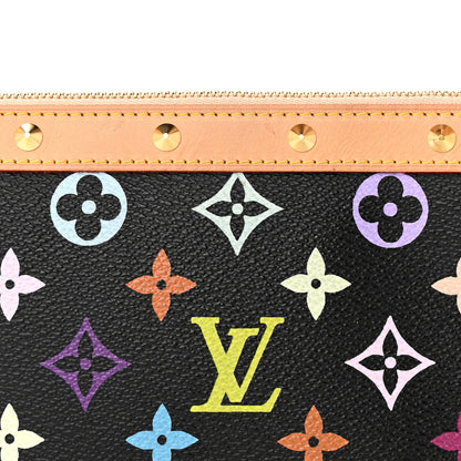 Louis Vuitton Monogram Multicolor Pochette Accessories Black 8 of 15
