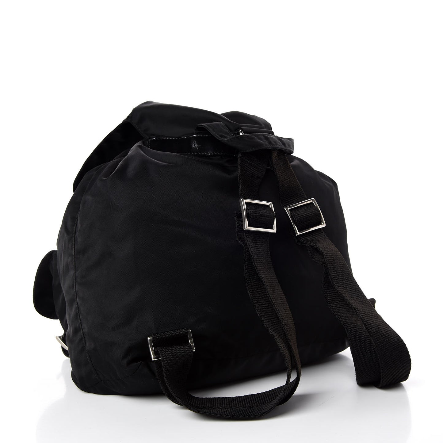 Nylon Vela Medium Backpack Black