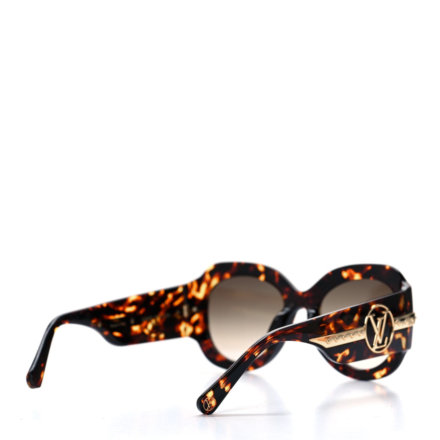 Louis Vuitton Acetate Paris Texas Sunglasses Z1133E Dark Tortoise 4 of 7