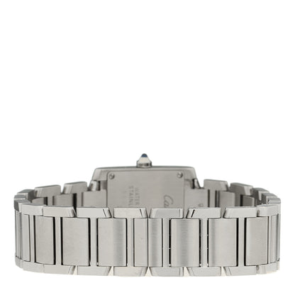 Cartier Stainless Steel 20mm Tank Francaise Quartz Watch 3 of 4