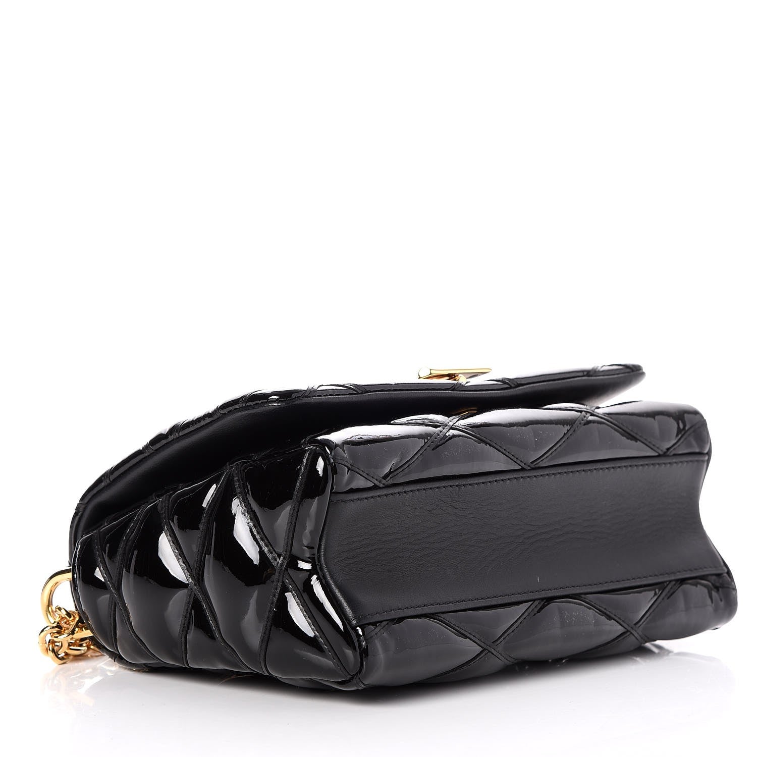 Louis Vuitton Patent Malletage GO-14 PM Black 4 of 6