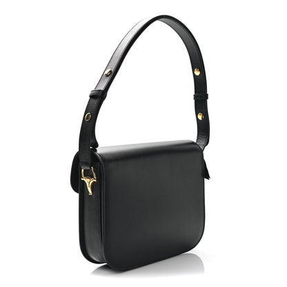 Gucci Azalea Calfskin Horsebit 1955 Shoulder Bag Black 3 of 9
