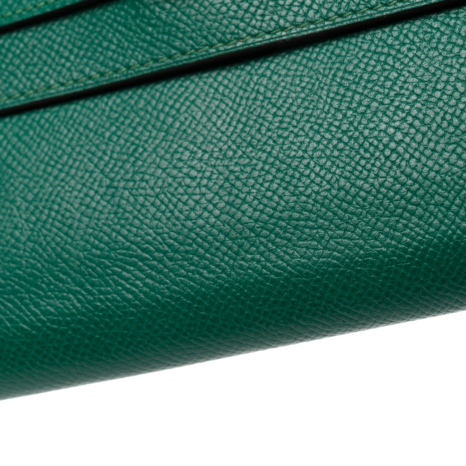 Hermes Epsom Kelly Longue Wallet Malachite 10 of 13