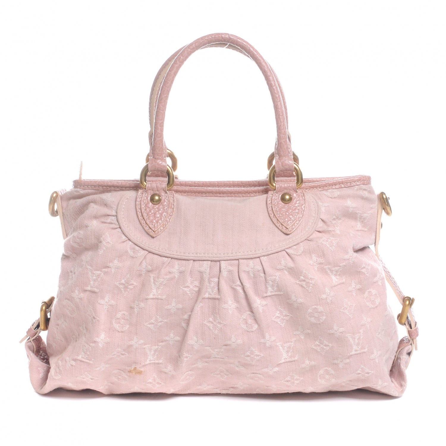 Louis Vuitton Denim Neo Cabby MM Rose 1 of 9
