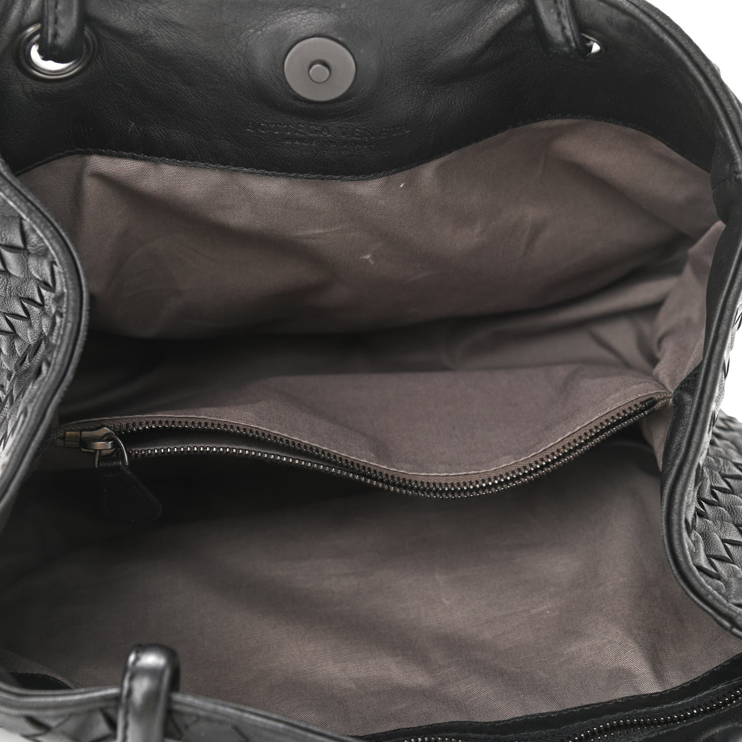 Bottega Veneta Nappa Intrecciato Woven Tote Black 5 of 9
