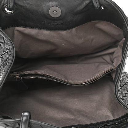 Bottega Veneta Nappa Intrecciato Woven Tote Black 5 of 9