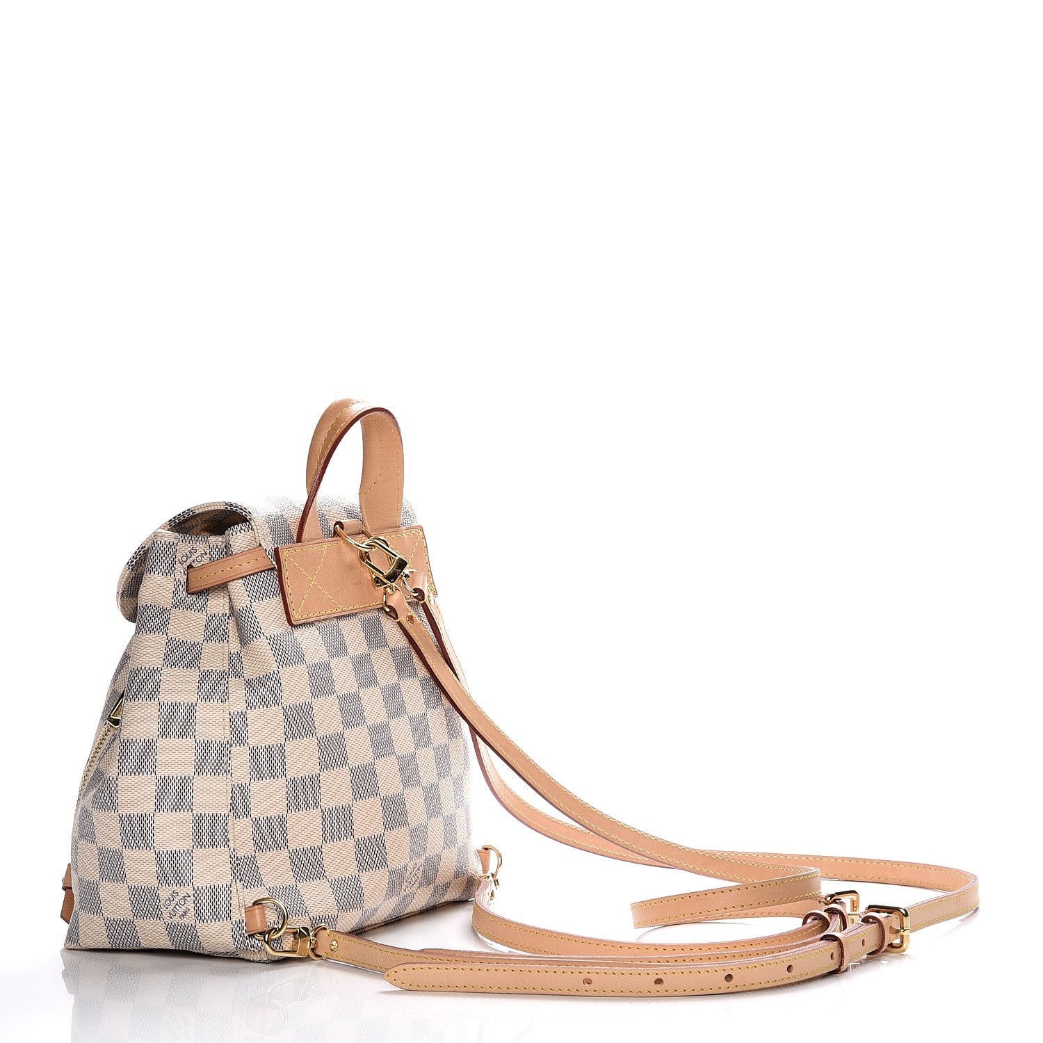 Louis Vuitton Damier Azur Sperone BB Backpack 3 of 10