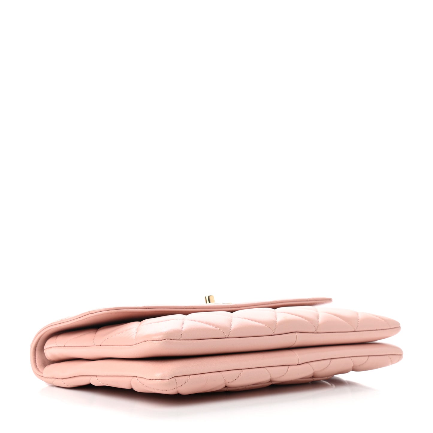 Lambskin Quilted Medium Trendy CC Flap Pink