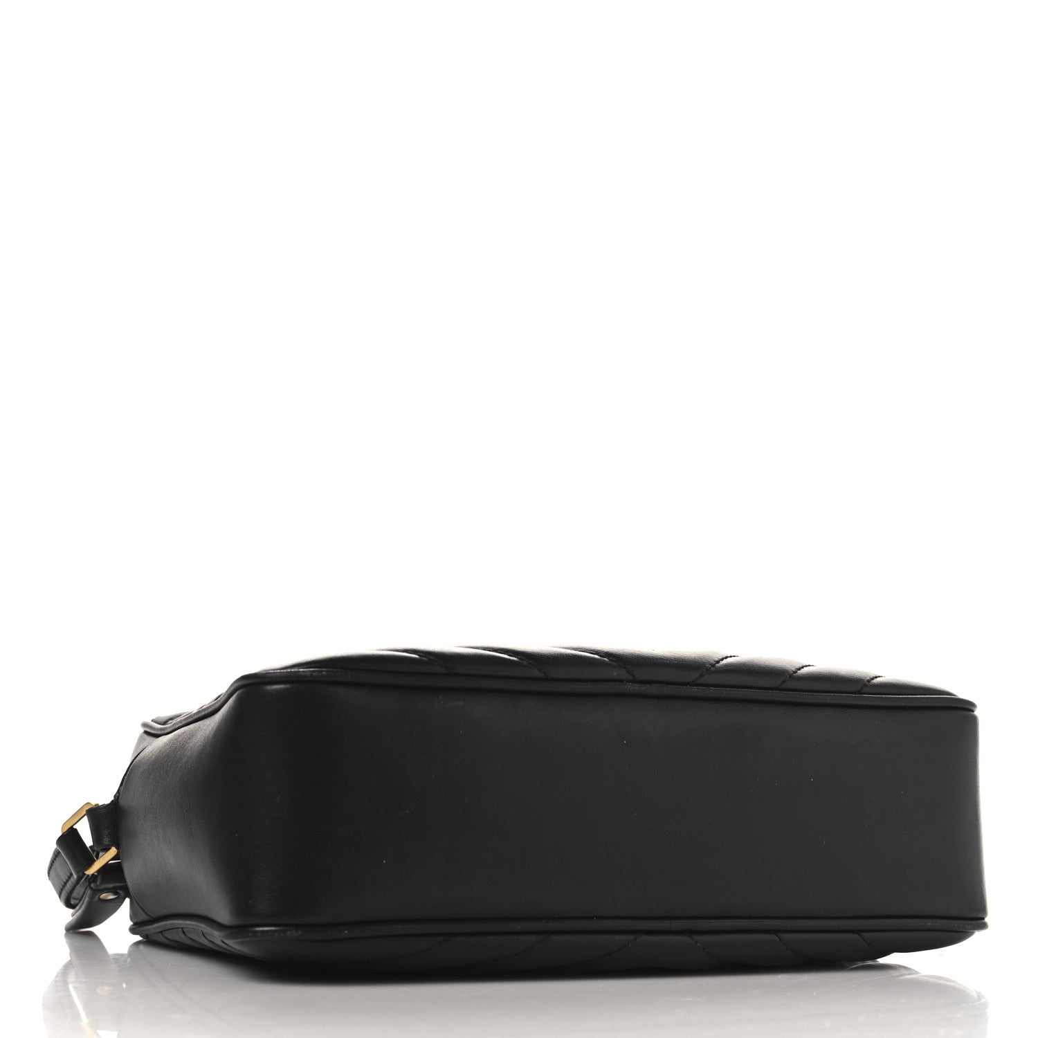Saint Laurent Calfskin Matelasse Monogram Lou Camera Bag Black 4 of 13