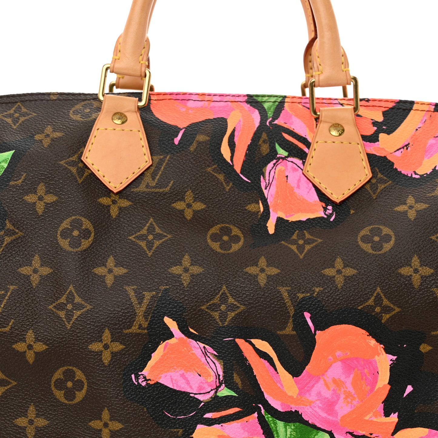 Monogram Roses Speedy 30