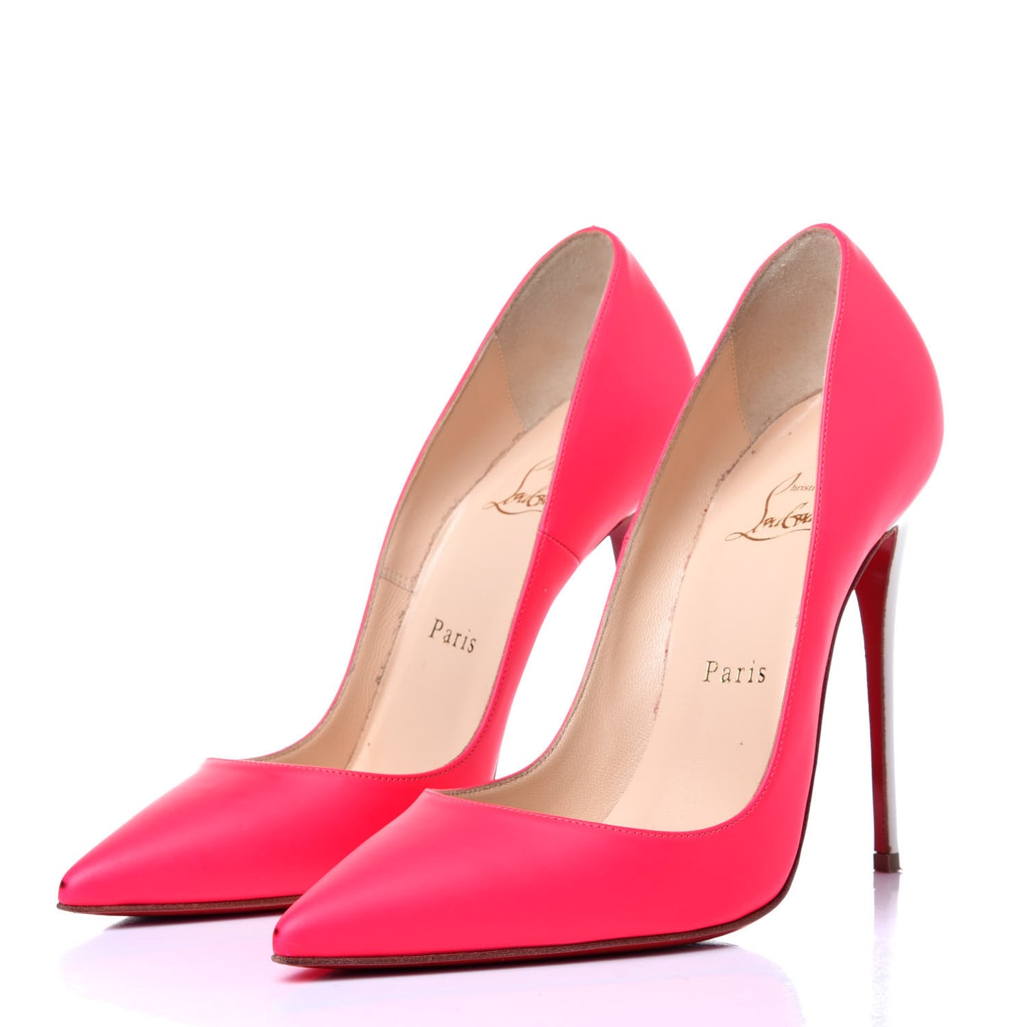 Matte Jazz Calf Fluo So Kate 120 Pumps 37.5 Fuchsia White