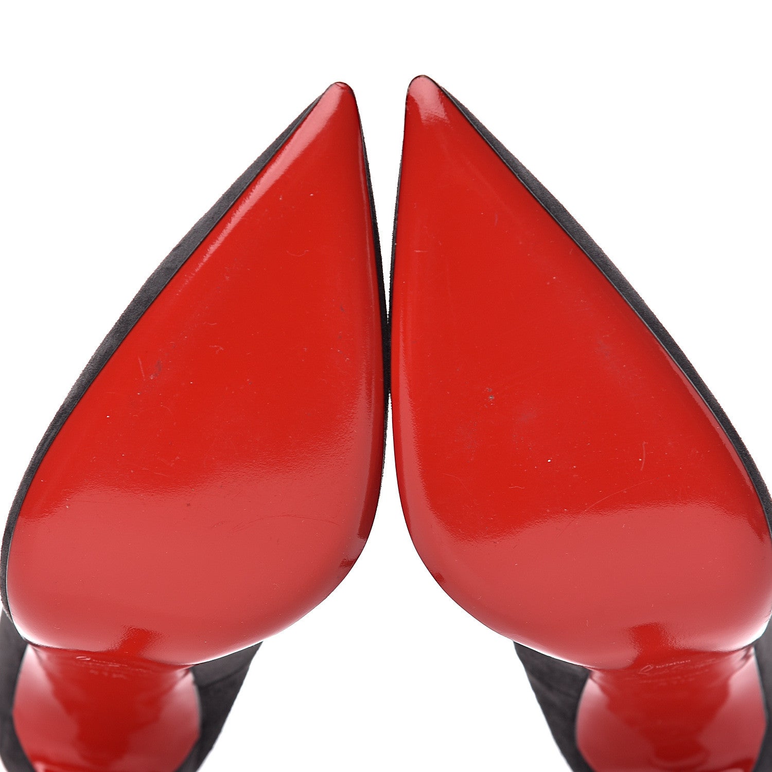 Christian Louboutin Veau Velours So Kate 120 Pumps 41.5 Fusain 8 of 8