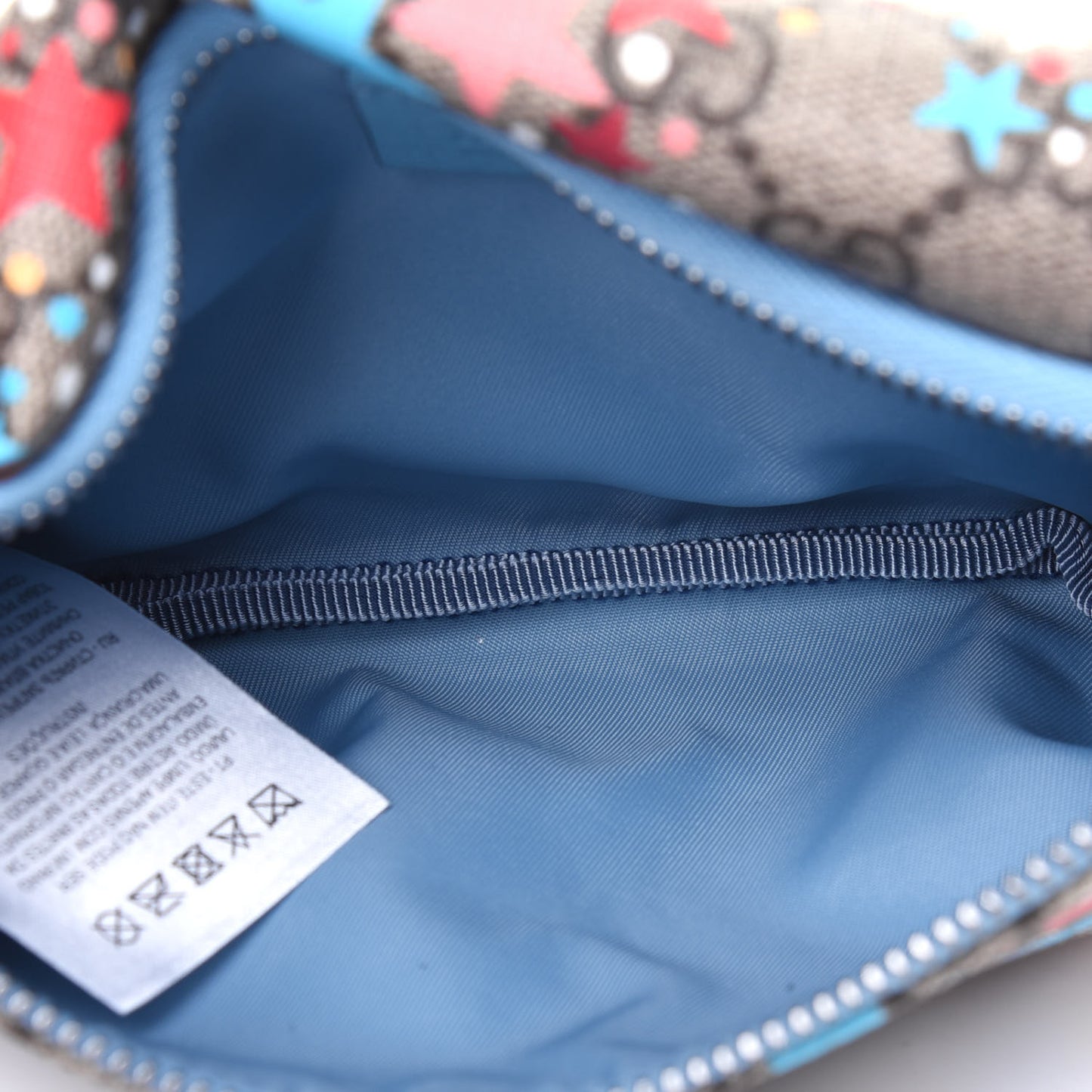 GG Supreme Monogram Childrens Star Print Belt Bag Multicolor