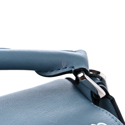 Loewe Calfskin Small Puzzle Bag Stone Blue 11 of 12