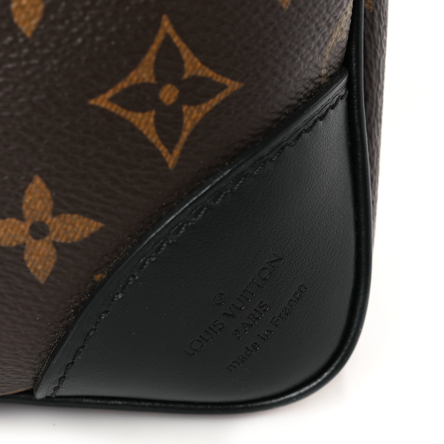 Louis Vuitton Monogram Odeon MM Black 6 of 9