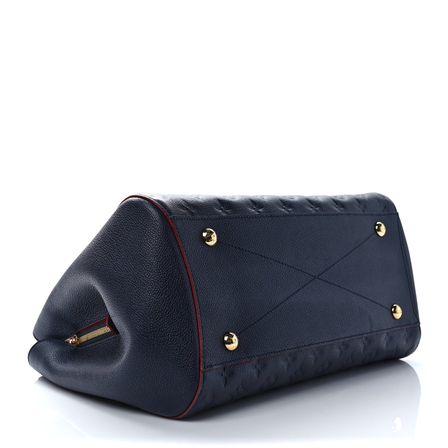 Louis Vuitton Empreinte Montaigne GM Marine Rouge 4 of 11
