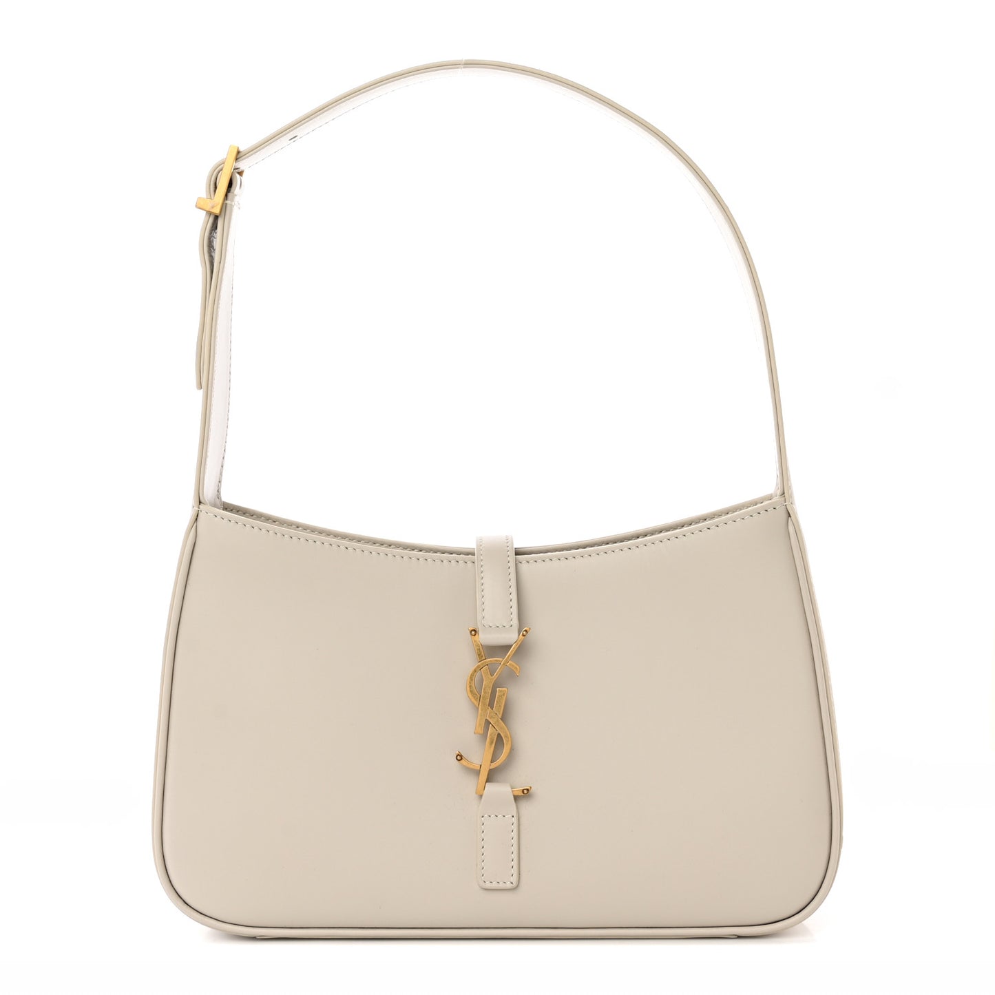Smooth Calfskin Le 5 A 7 Hobo Blanc Vintage