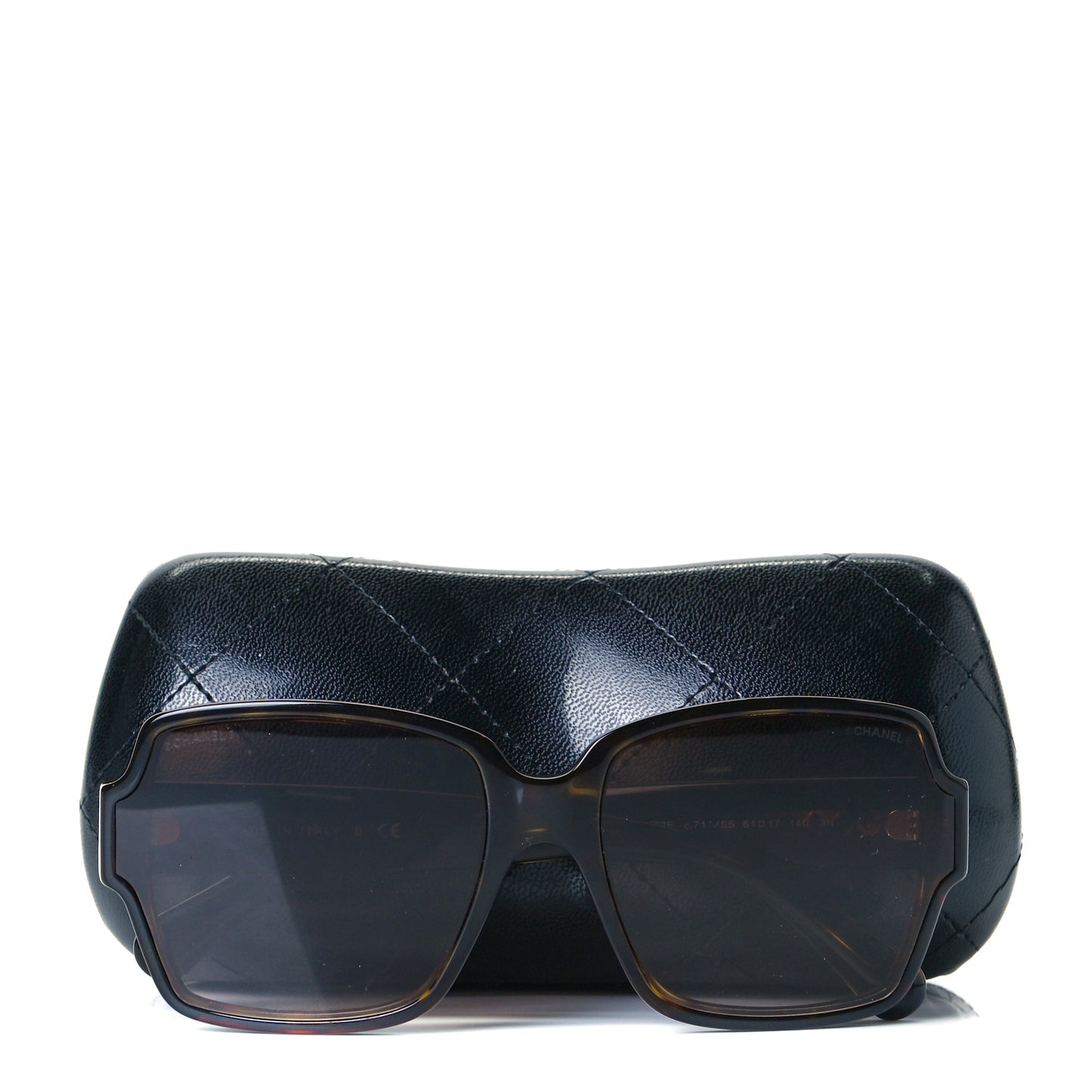Acetate Square CC Sunglasses 5385 Tortoise