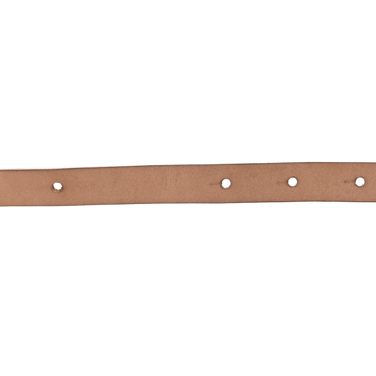 Chanel Patent CC Logo Skinny Belt 80 32 Beige 6 of 7