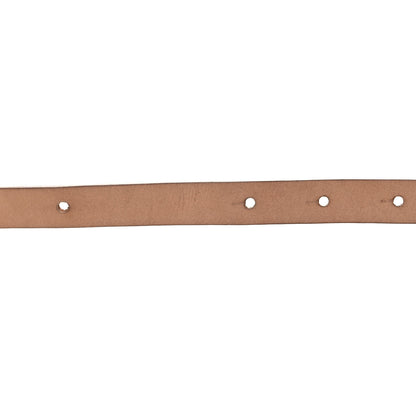 Chanel Patent CC Logo Skinny Belt 80 32 Beige 6 of 7