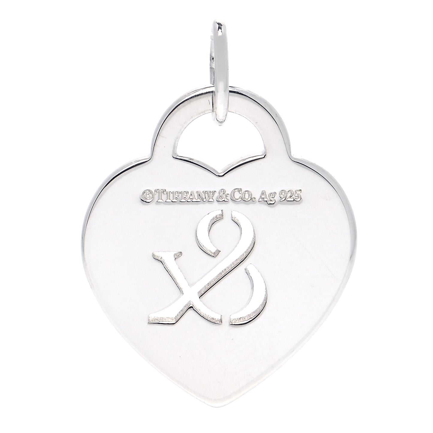 Sterling Silver Return to Tiffany Ampersand Heart Charm