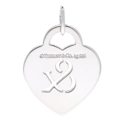 Tiffany Sterling Silver Return to Tiffany Ampersand Heart Charm 3 of 5