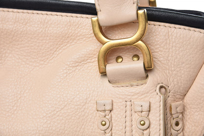 Chloe Calfskin Medium Marcie Satchel Cream 22 of 26