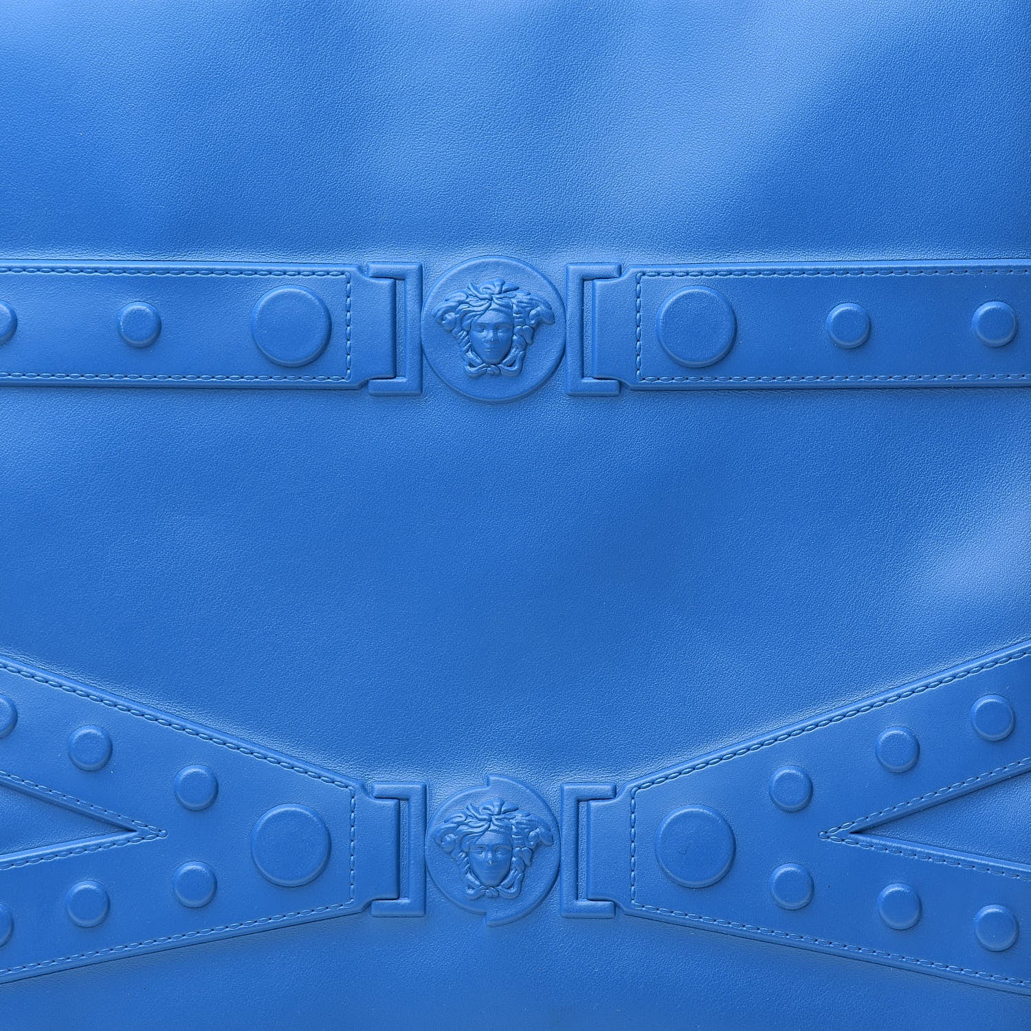 Versace Vitello Tribute X Backpack Blue 9 of 9