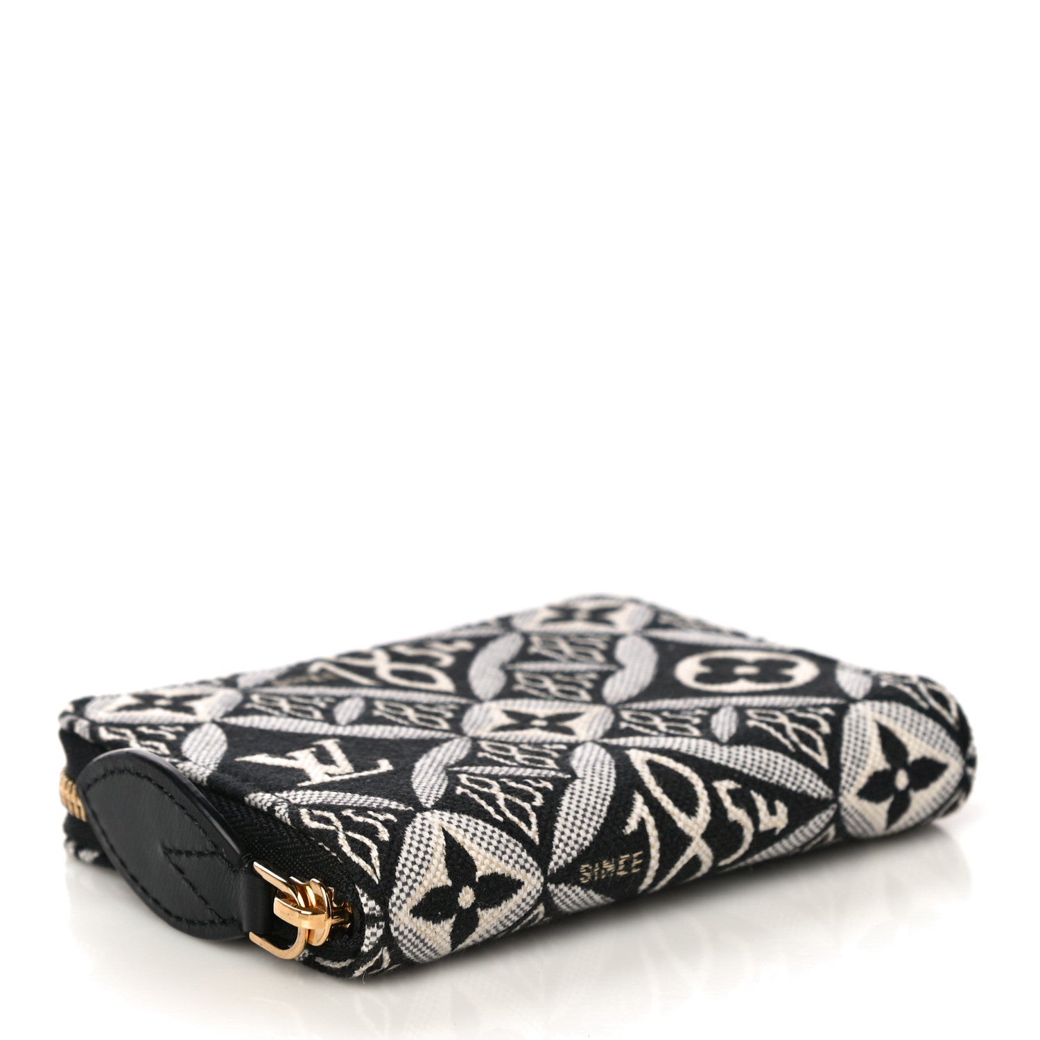 Louis Vuitton Jacquard Since 1854 Zippy Coin Purse Grey 4 of 9