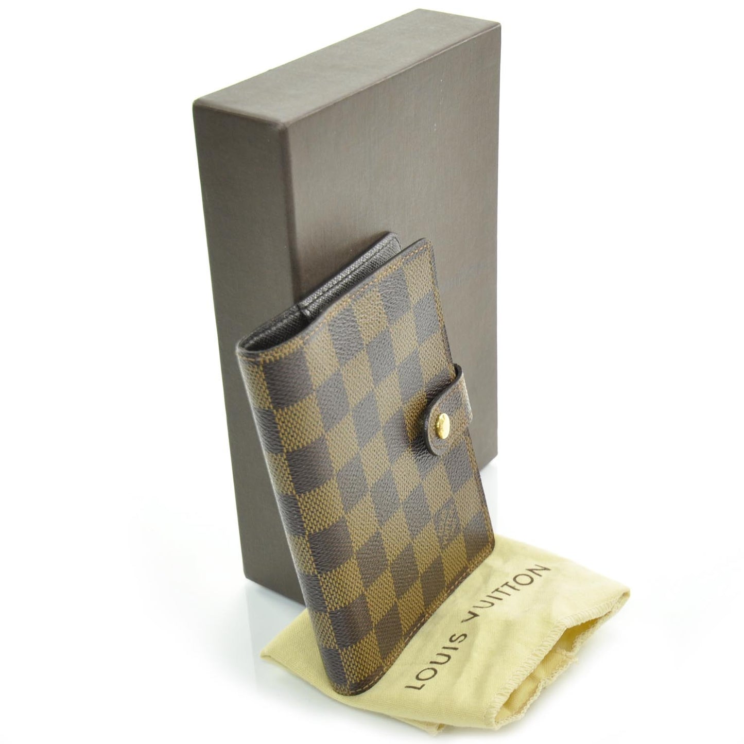 Damier Ebene Small Ring Agenda