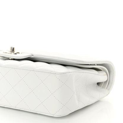 Chanel Caviar Quilted Medium Double Flap White 10 of 10