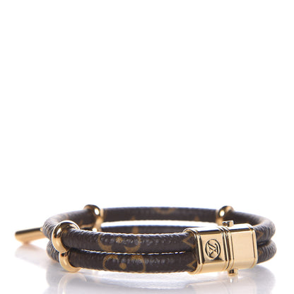 Louis Vuitton Monogram Keep It Twice Bracelet 17 3 of 6