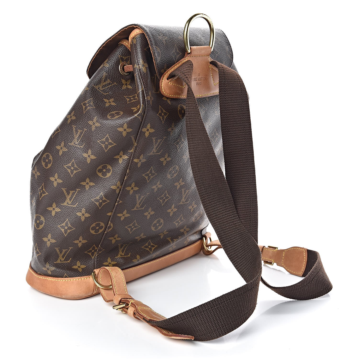 Louis Vuitton Monogram Montsouris GM Backpack 3 of 12