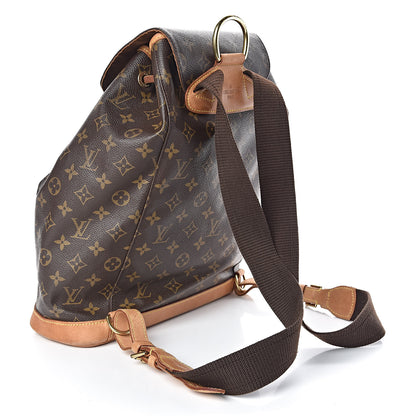Louis Vuitton Monogram Montsouris GM Backpack 3 of 12