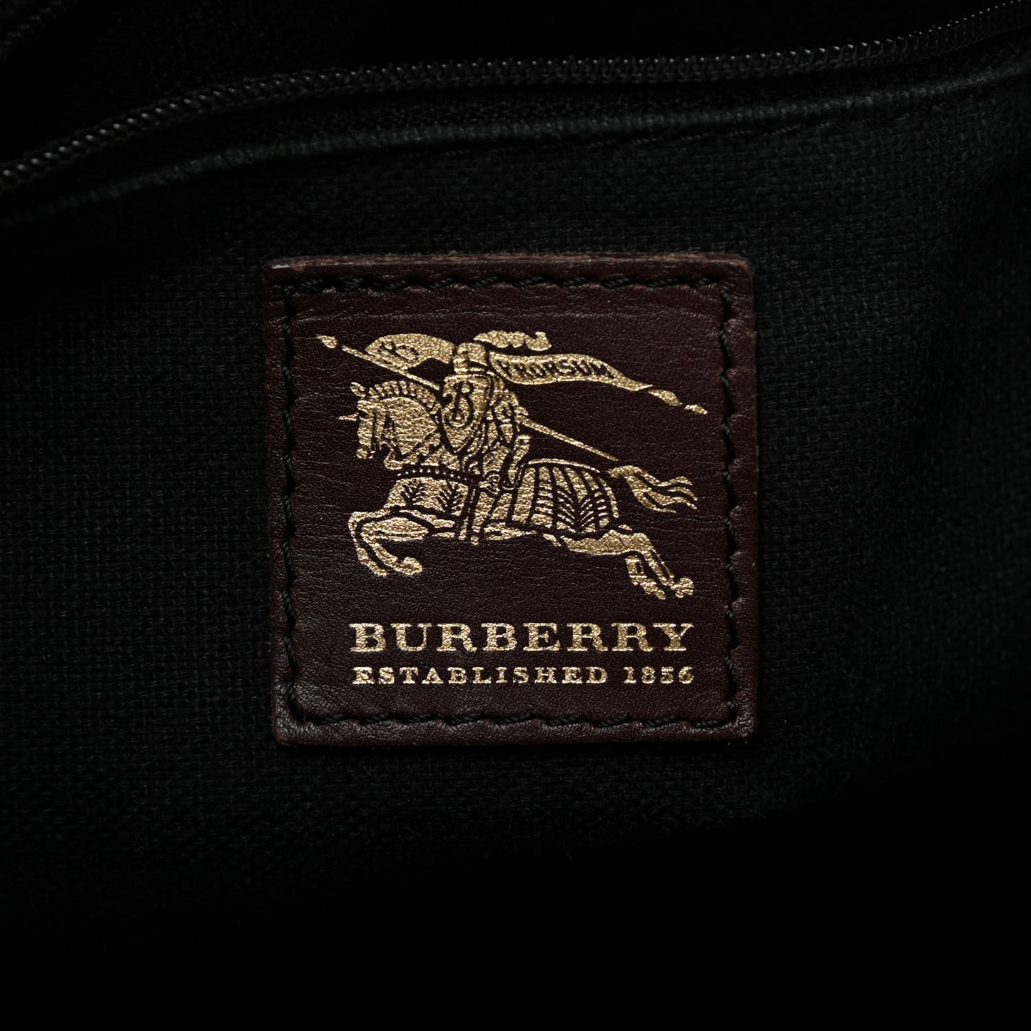 Haymarket Check Buckle Satchel Chocolate
