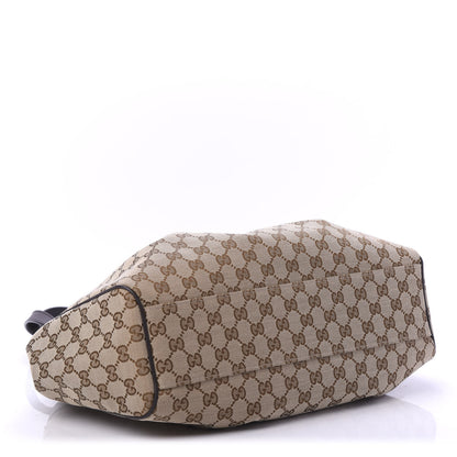 Gucci Monogram Shoulder Bag Dark Brown 4 of 10