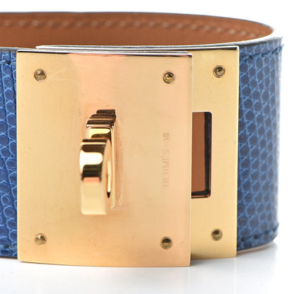 Hermes Lizard Kelly Dog Cuff Mykonos 6 of 7