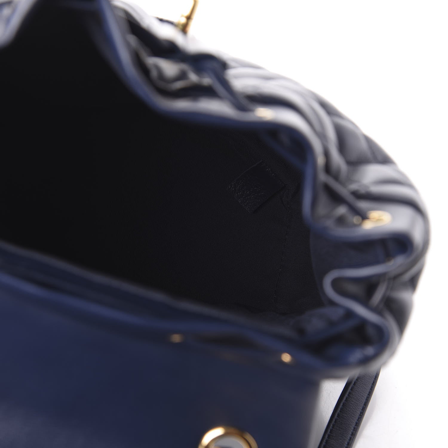 Chanel Calfskin Quilted Small Urban Spirit Backpack Navy 4 of 11