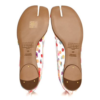 Maison Margiela PVC Confetti Printed Tabi New Ballerina Flats 38 Multicolor 6 of 9